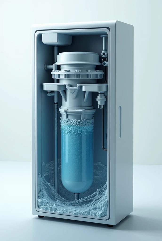 Small wastewater treatment water filter
