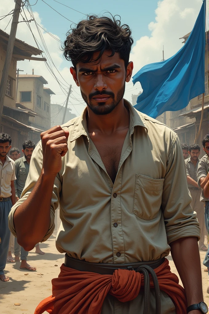 Write a detailed account of Chandrashekhar Azad, the leader of the Bheem Army, focusing on his life, struggles, and the impact he has had on the Dalit rights movement in India. Include the following aspects: