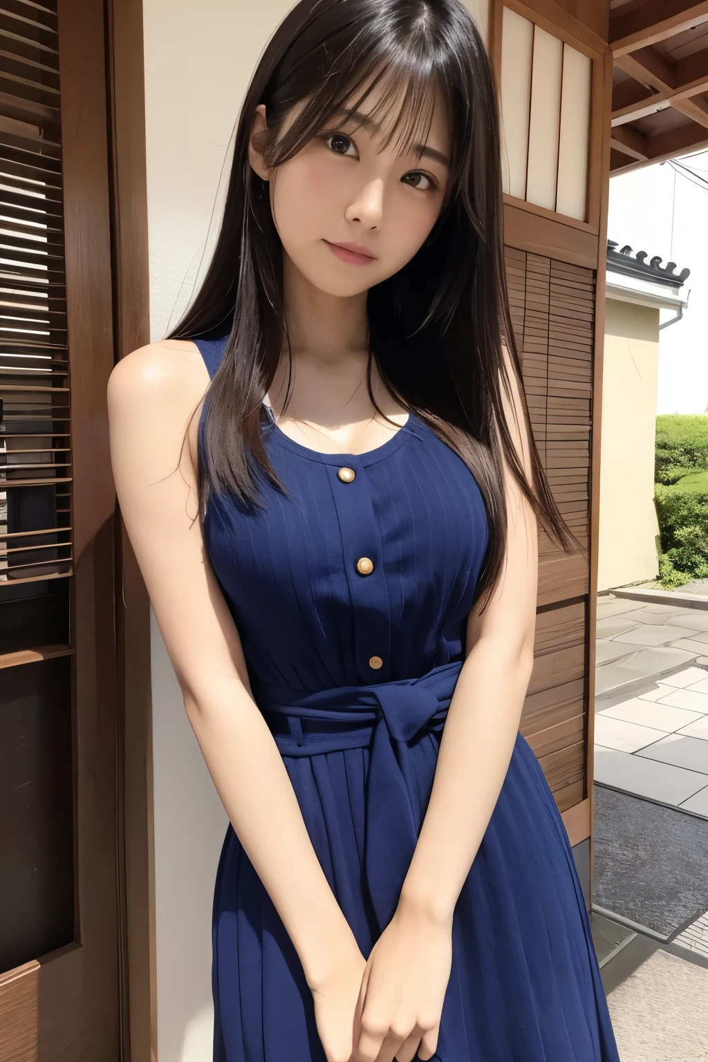 Japanese women、Alone、Idol's face、The background is the changing room、In the middle of changing、gravure、Embarrassed face、short hair、30 years old、Swimsuit Beauty、4K quality、Masterpiece