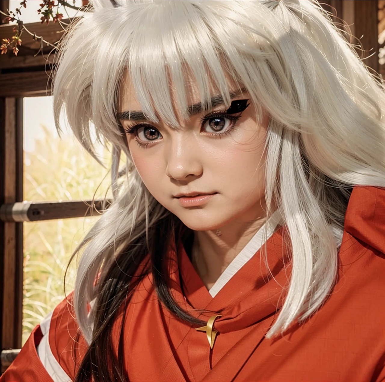 InuYasha from the anime InuYasha