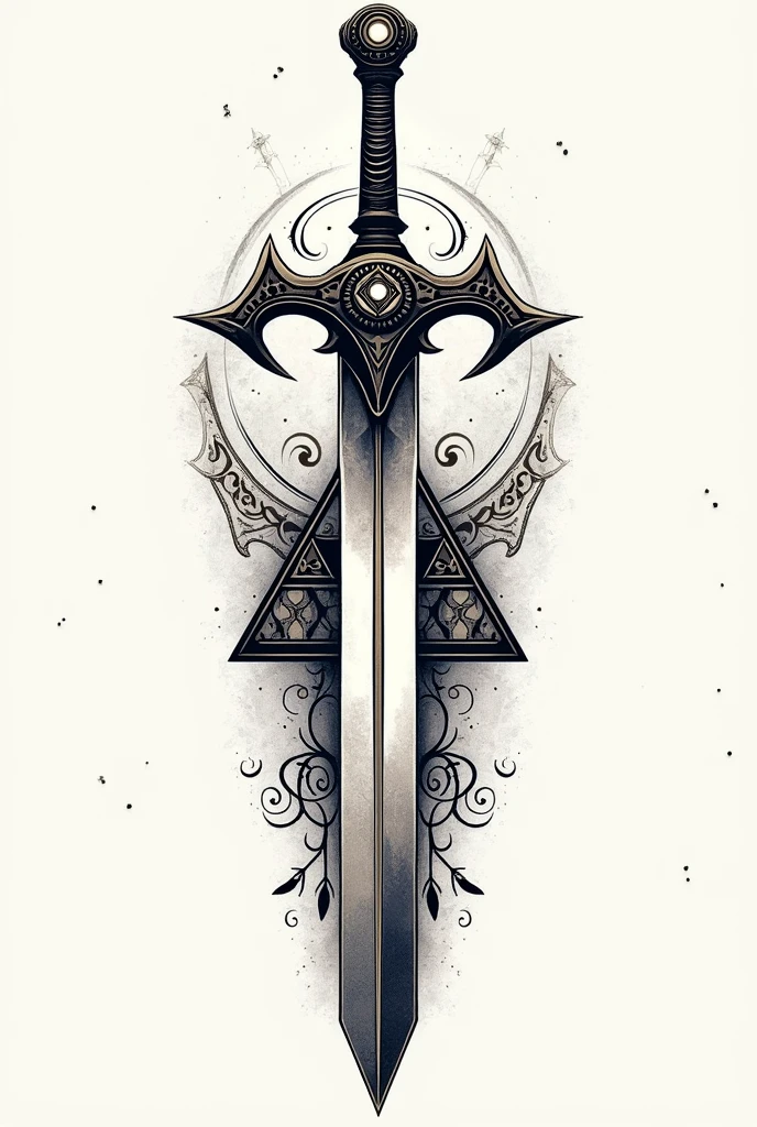 Create a tattoo design from the game the legend of zelda