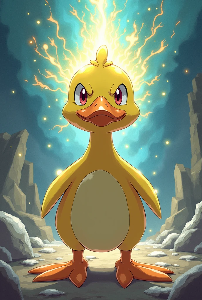 Psyduck doing domain expansion