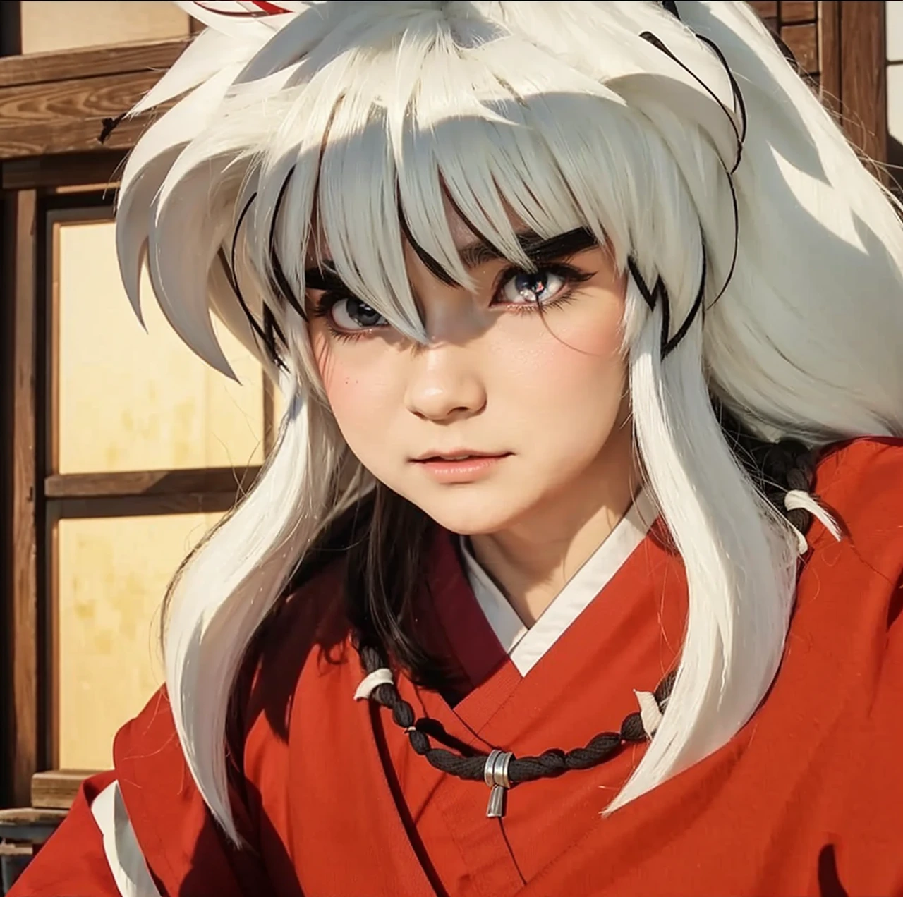InuYasha from the anime InuYasha