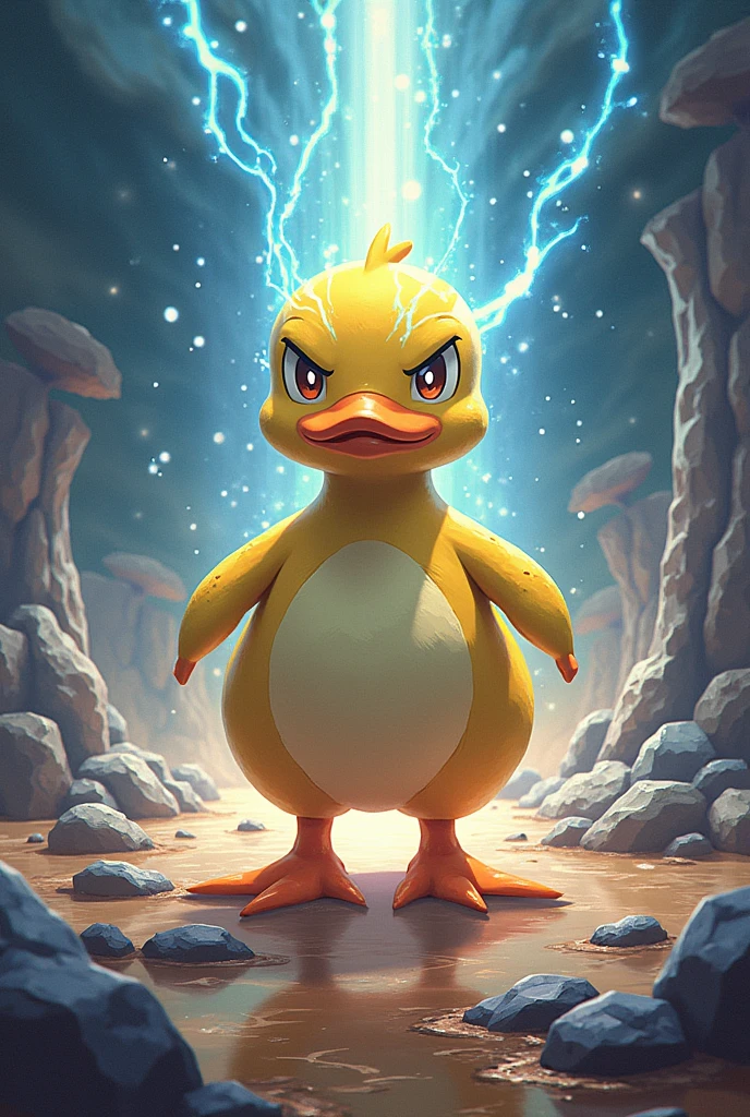 Psyduck doing domain expansion 