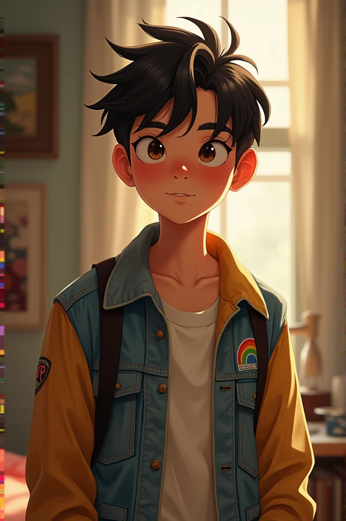A gay teenage boy