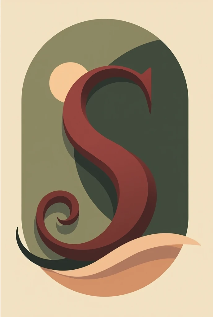 Shape and Symbol: The base of the logo will be a combination of modern typography and visual elements that recall the movement and fluidity of skirts nl half Two SS We can think of a curved line that simulates the movement of a skirt and two SS, representing femininity and freedom.
We will choose a sophisticated and legible font, that brings a touch of elegance and modernity, reinforcing brand positioning.
The dominant colors will be based on earthy tones (maroon, sand) and olive green background