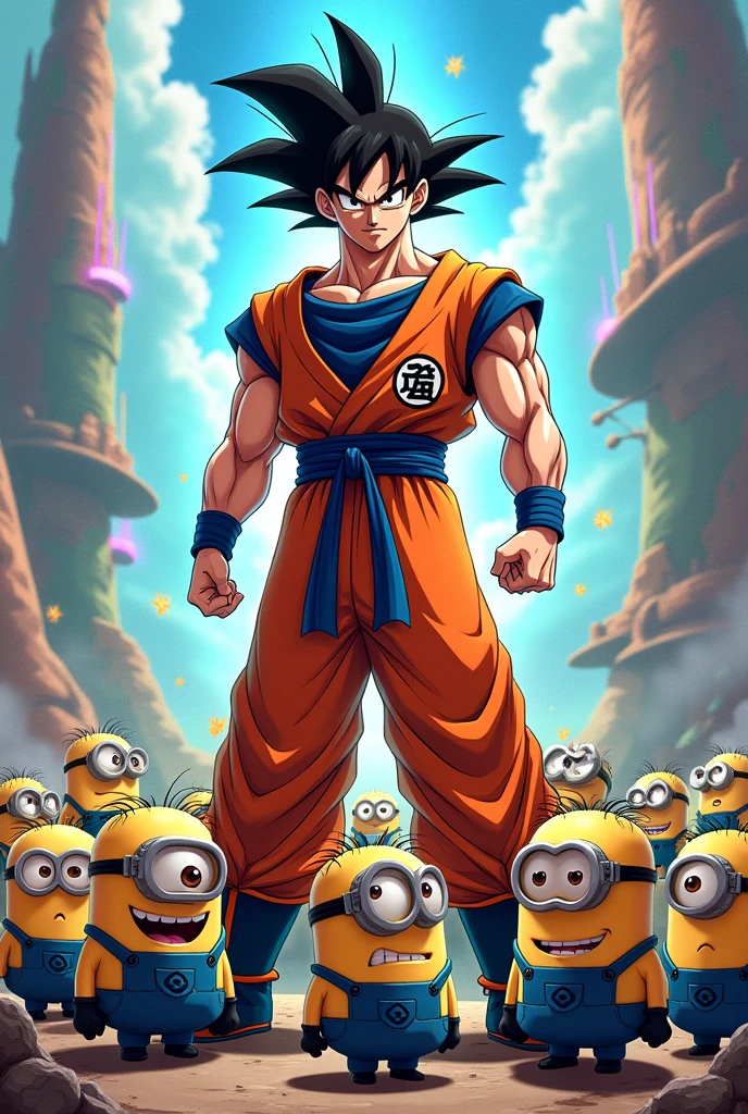 Goku+Minions 