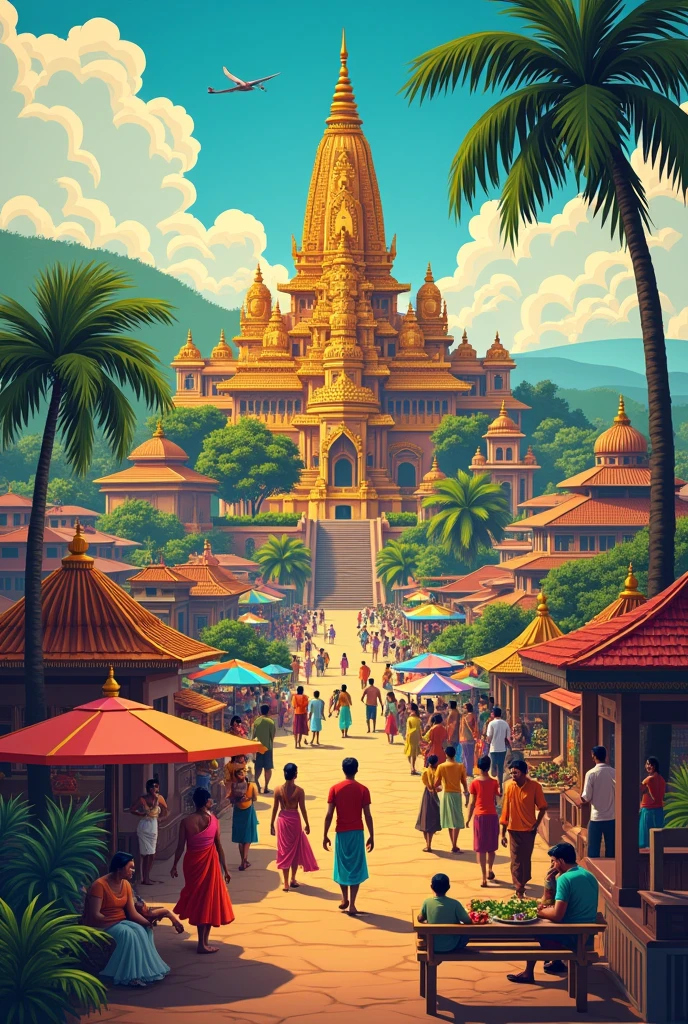 A poster on essence of trivandrum
