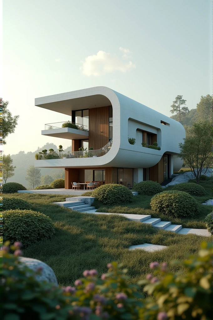Draw a house named no.