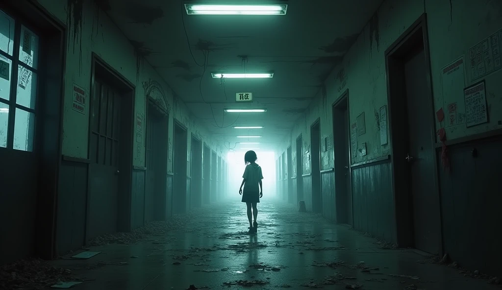 Amplifying the Fear: The horror of an old school in modern Japan、Frequent appearance of shadows、nightmare、Crazy Obsession
