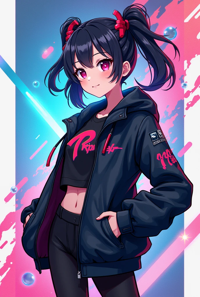 Logo name :- RN CREACTION COOL ANIME character
