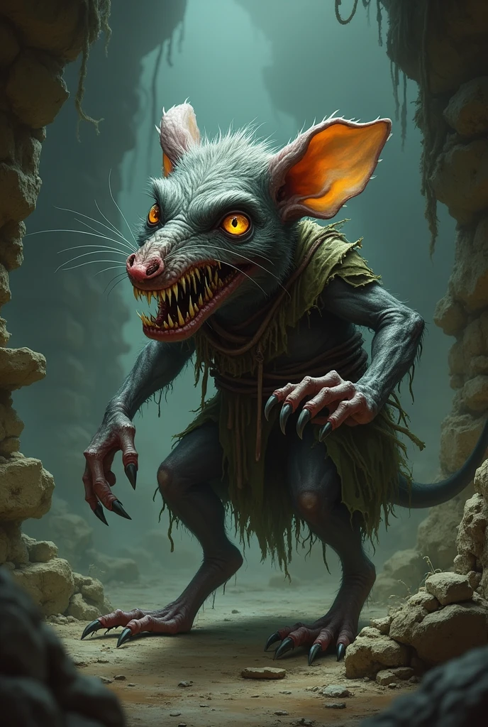 Make a goblin rat