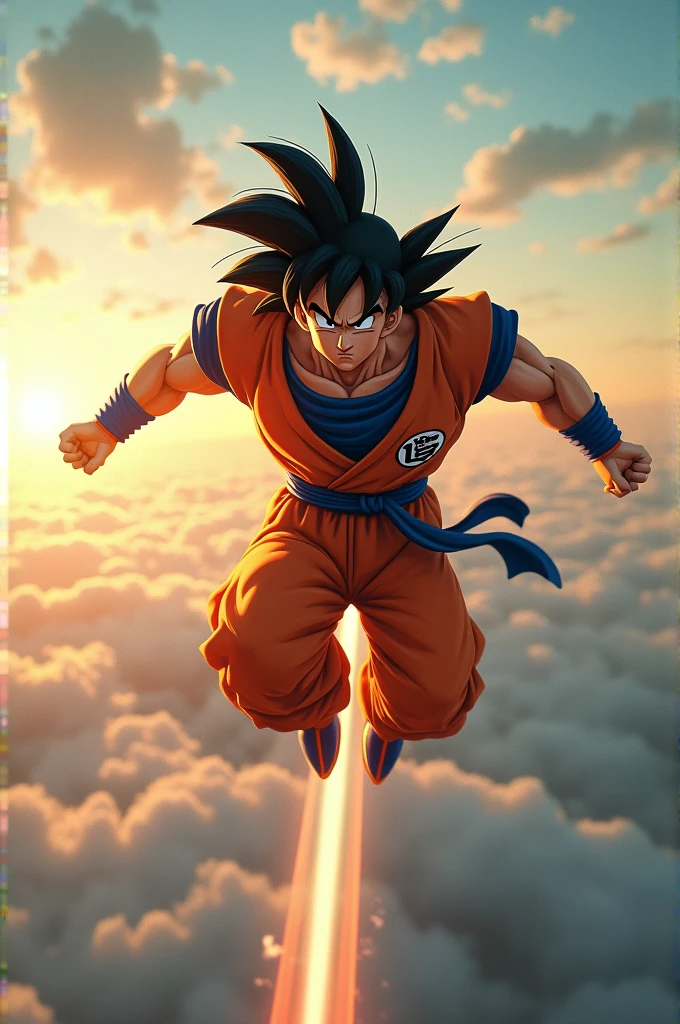 Goku Volando