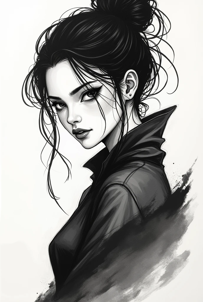 A character to make an ink avatar