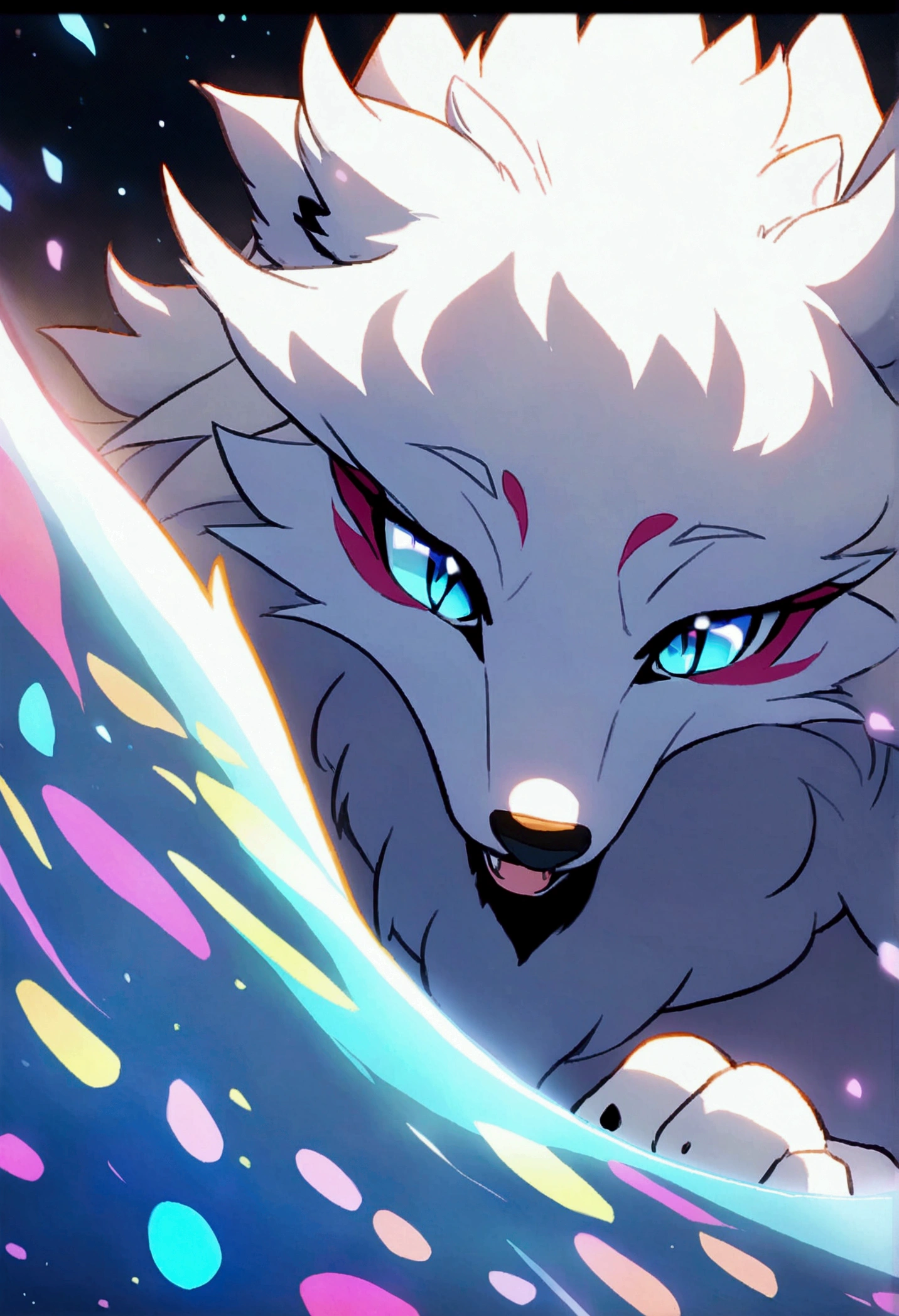 arctic Fox furry boy