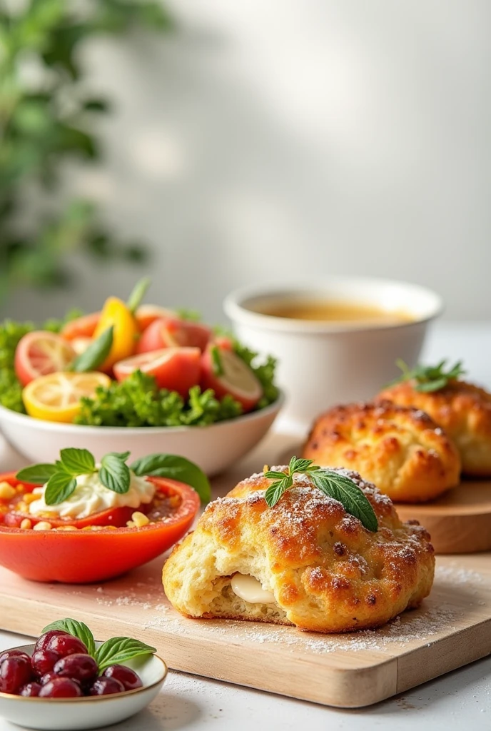 Beautiful mobile background image of recipes
