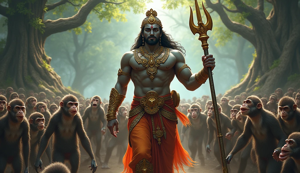 Ram and the monkey army