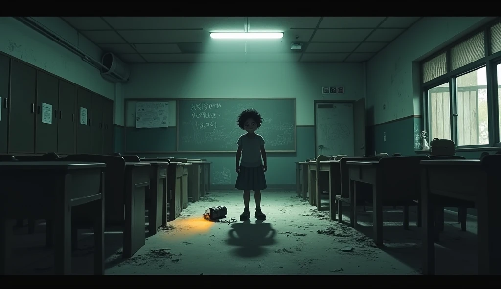 Madness and Escape: An Old School in Modern Japan、Morning Classroom、Strange smile、Hollow Eyes、Fallen flashlight、New Rumors