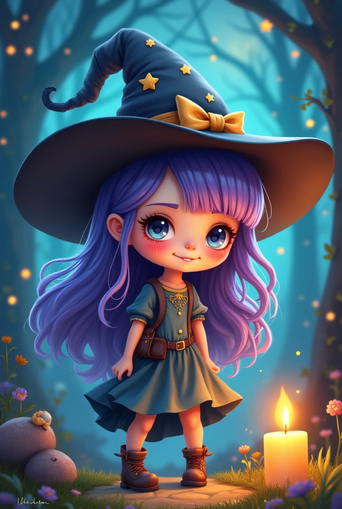 A cute witch