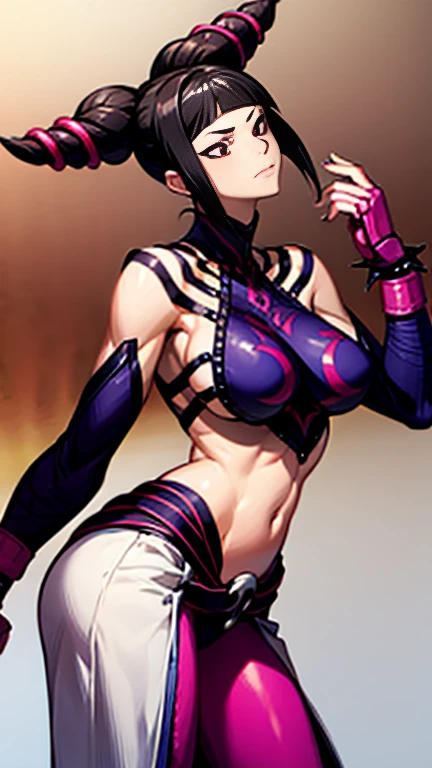 Han juri has large breasts 