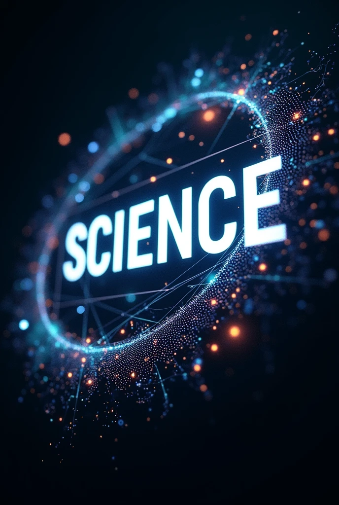 The text of the word 'Science' & Technology'