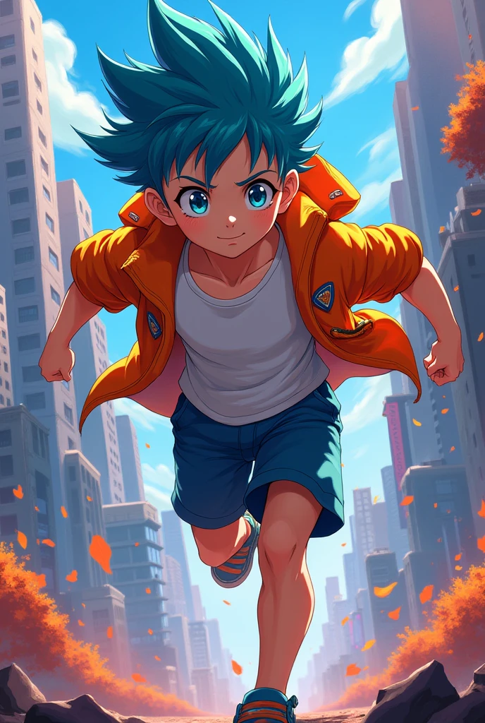 You can make a boy in anime style