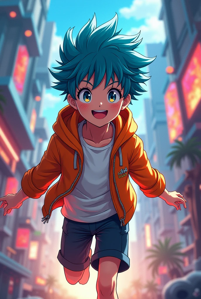 You can make a boy in anime style