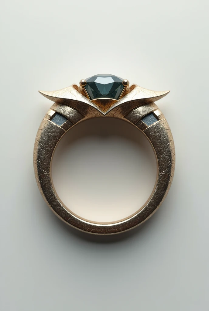 Ring image with plan view/view from above perspective