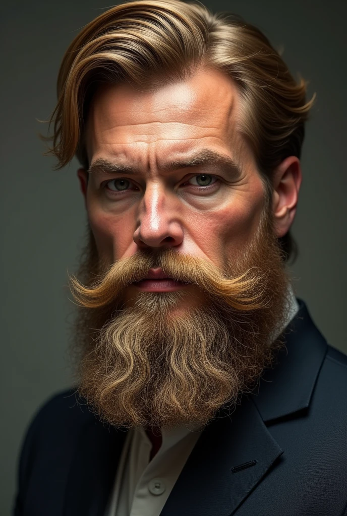blond beard