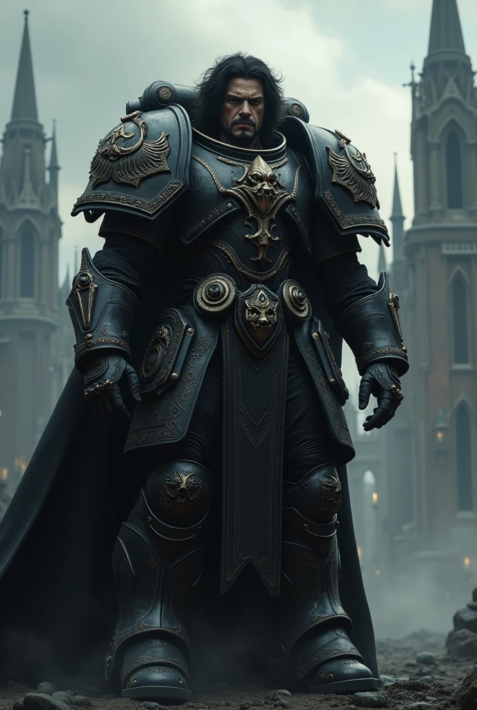 dark fantasy ,Lion El'Jonson, warhammer 40k live action,Author: Kento Yamazaki