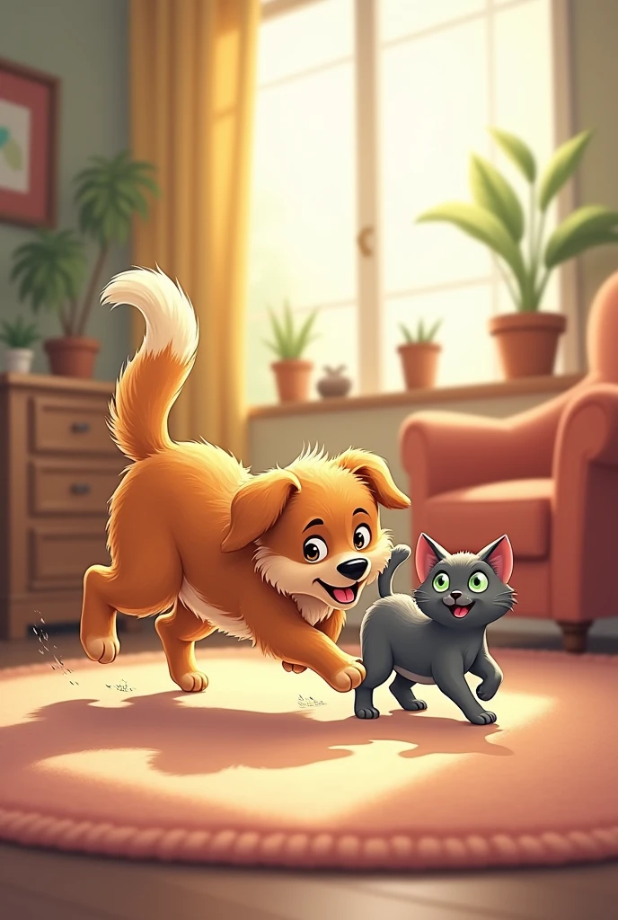 Dog and cat