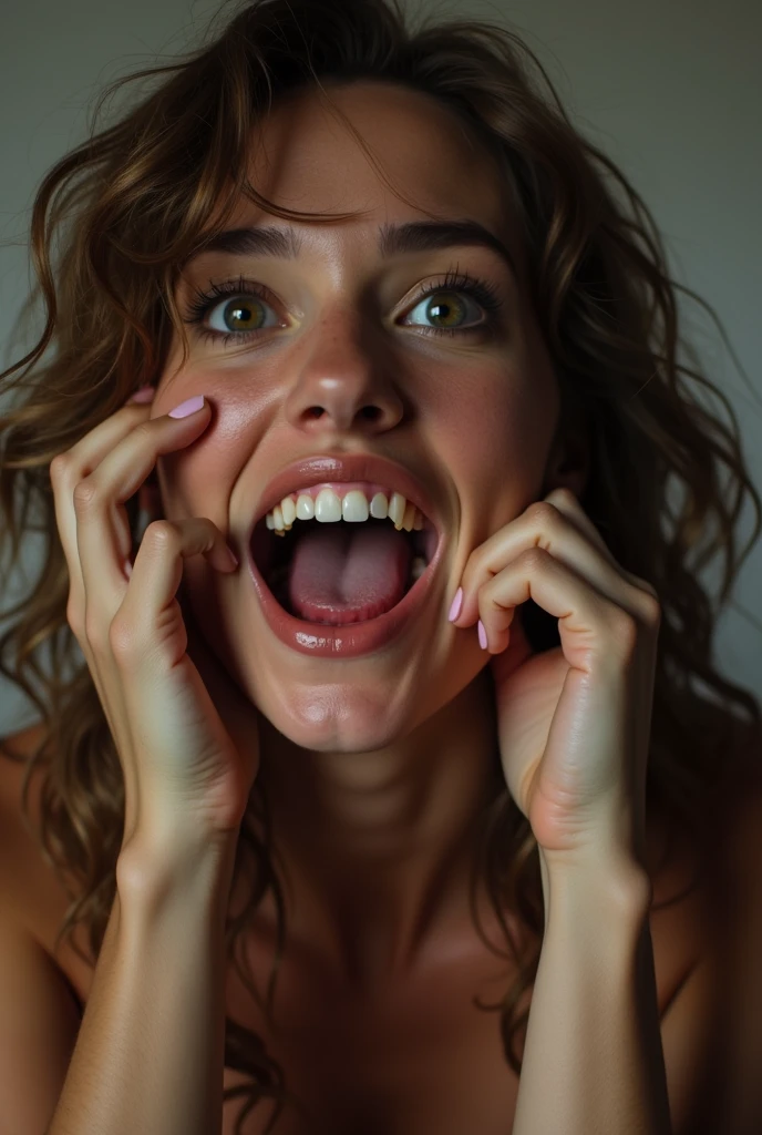 A girl sucking dick
