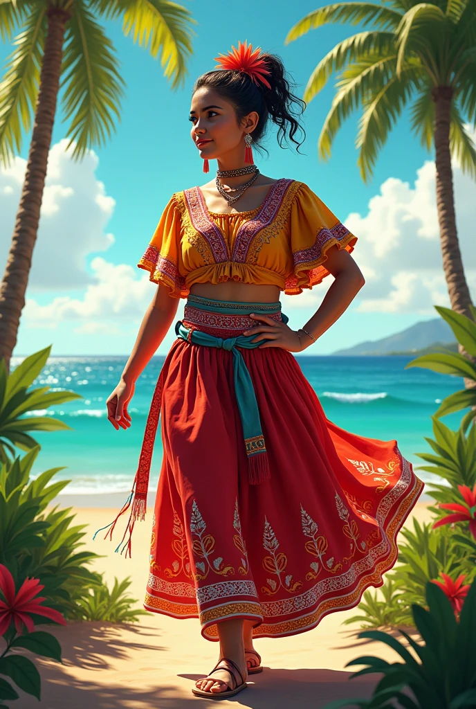 Puntarenas costume

