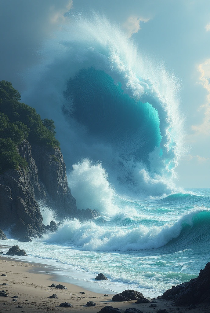 The battering restlessness of the sea Insists a tidal fury upon the beach At Gabu, and its pure consistency Havos the wasteland hard within its reach.

Brutal the daylong bashing of its heart

Against the seascape where, for miles around, Farther than sight itself, the rock-

stones part And drop into the elemental wound.

The waste of centuries is grey and dead

And neutral where the sea has beached its brine, Where the spilt salt of its heart lies

spread

Among the dark habiliments of Time.

The vital splendor misses. For here, here

At Gabu where the ageless tide recurs All things forfeited are most loved and

dear.

It is the sea pursues a habit of shores