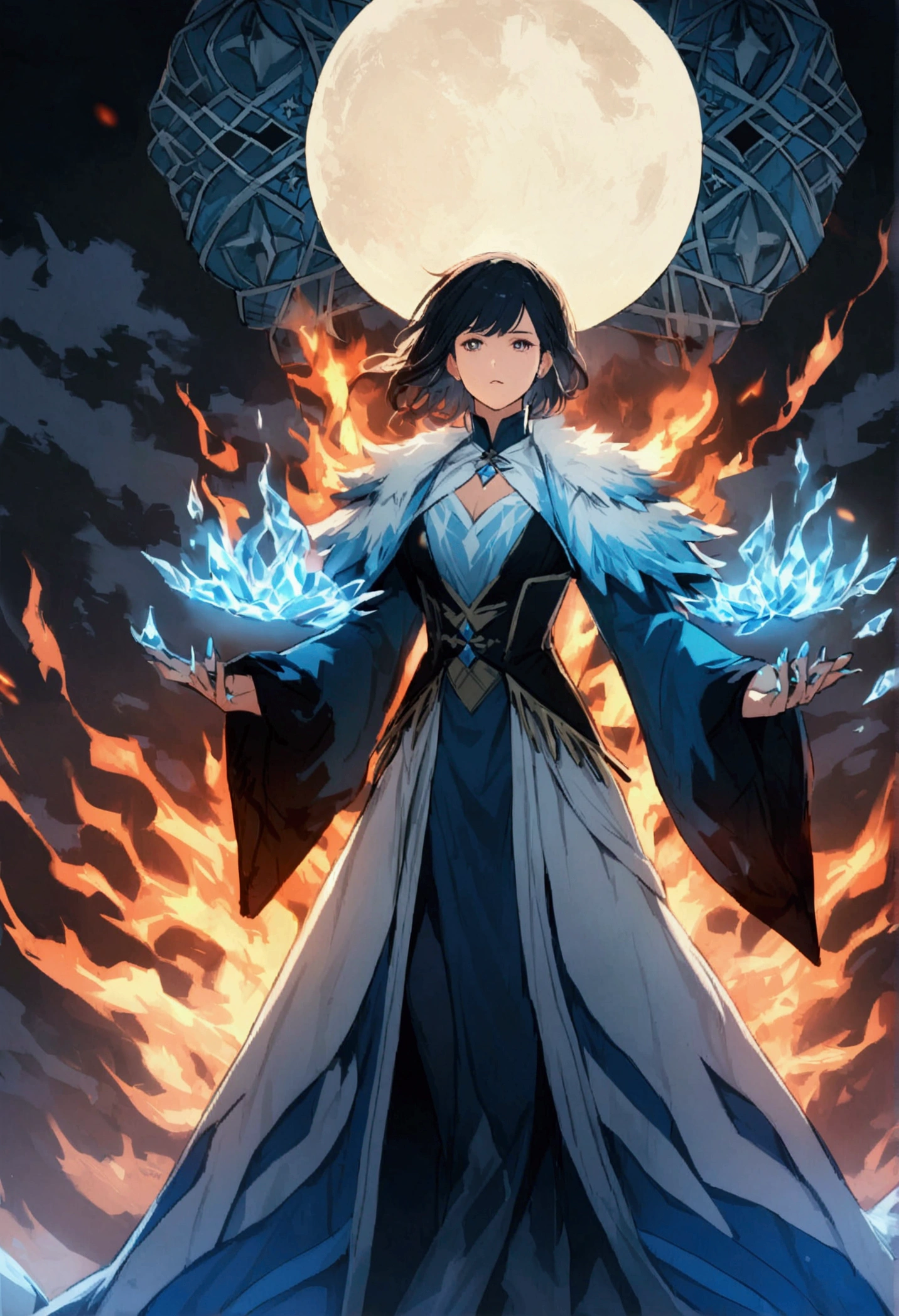 Fire and Ice Mage