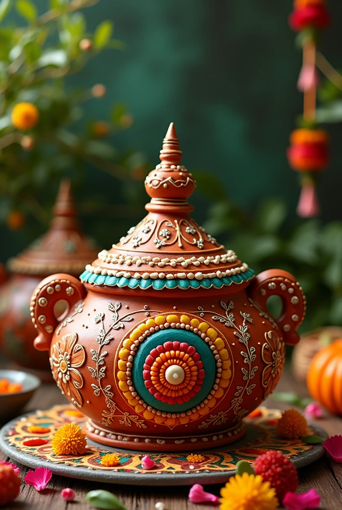 Janmashtami matki cake