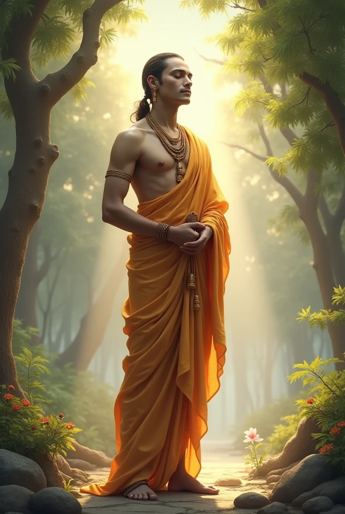 Mahaveer Swami standing position 

