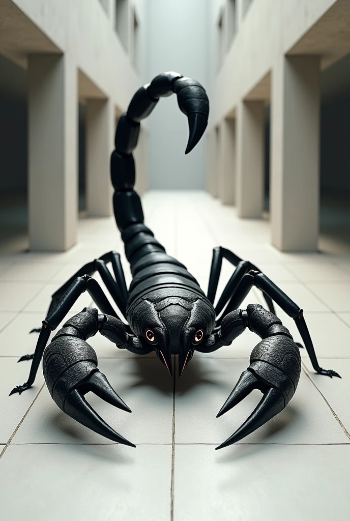 Make me a scorpion like a design tresshold 