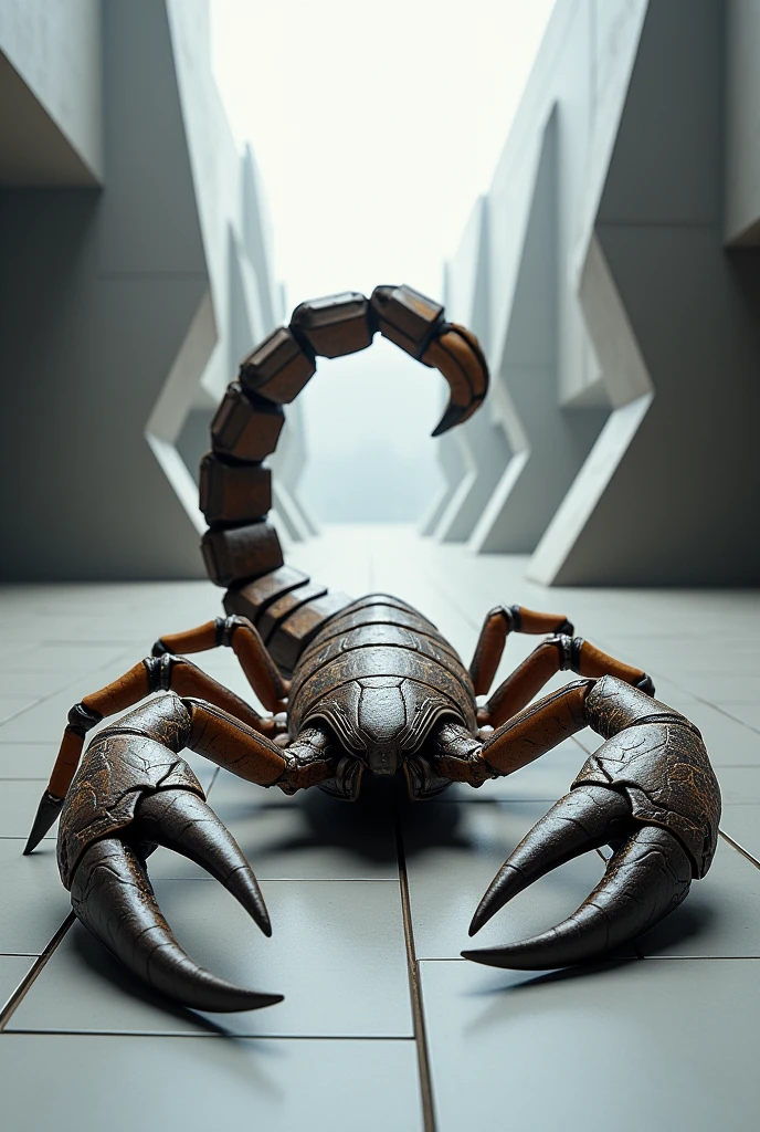 Make me a scorpion like a design tresshold