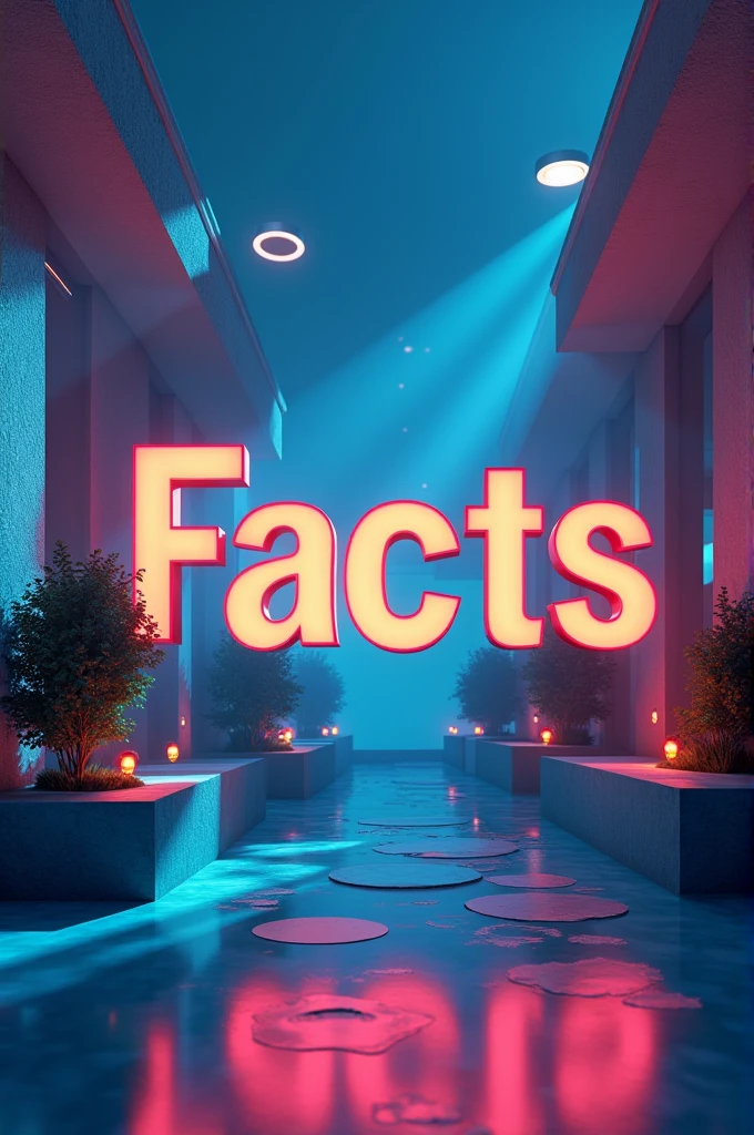 Make a banner for facts YouTube channel in landscape with 2048 x 1152 resolutions