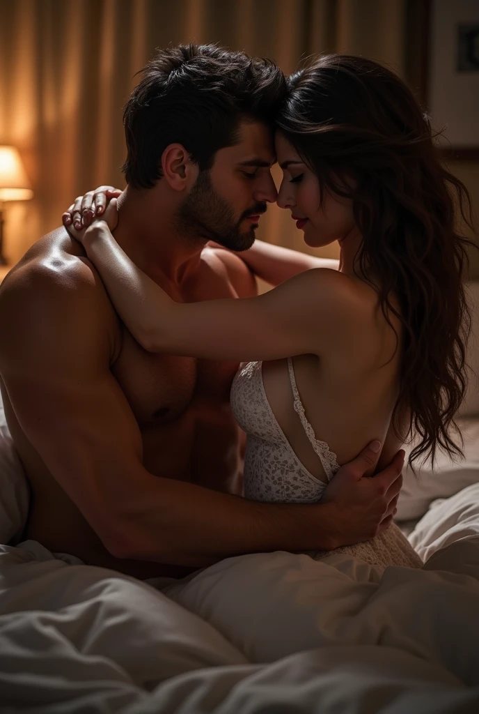 A hot man is having sex with beautiful and very hot lady