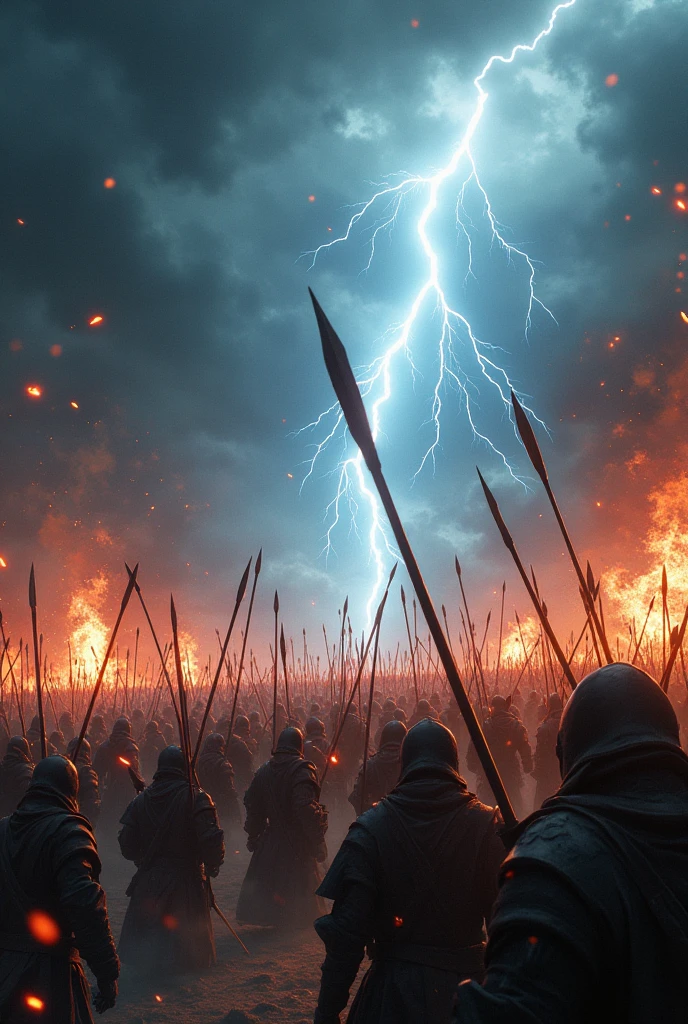 Million of arrow fire and thunder