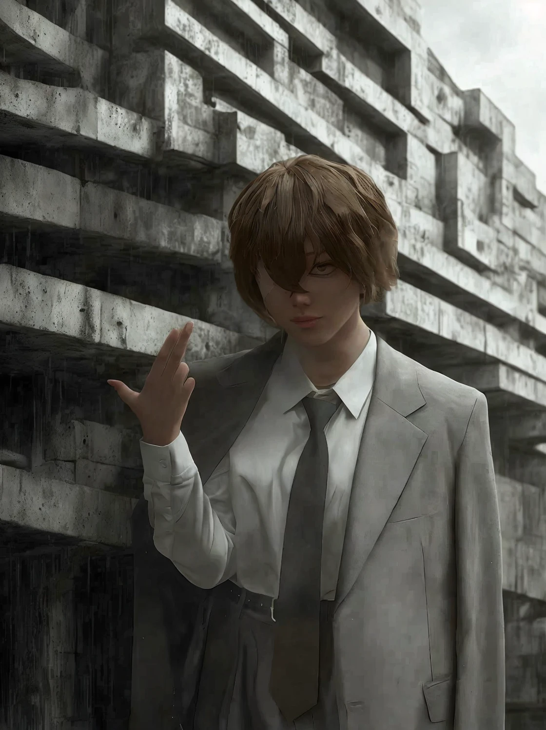 masterpiece, best quality, realistic,
1boy, solo, male focus, looking at viewer, smile, (cowboy shot:1.2),
<lora:Senpai_2021_LOCON-10:1> senpaica2021,
(pants:1.1),
city, night sky, shooting star,