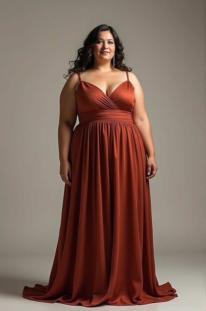 a 5’8 extra large girl wearing a 75 lenght skirt