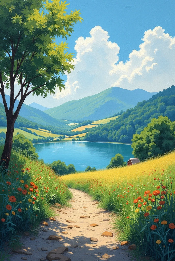 Make me an impressionism style painting
