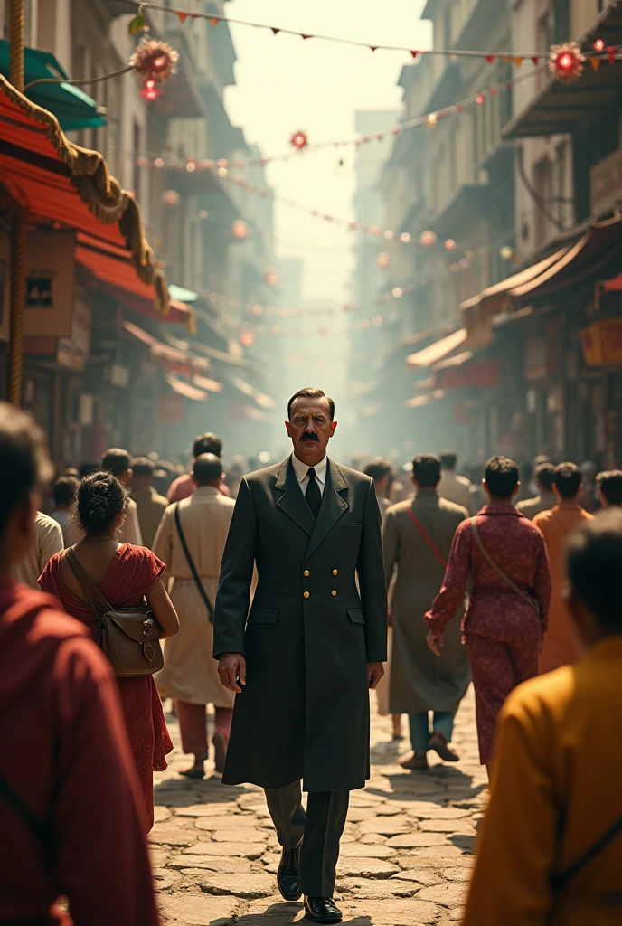 Adolf hitler in india