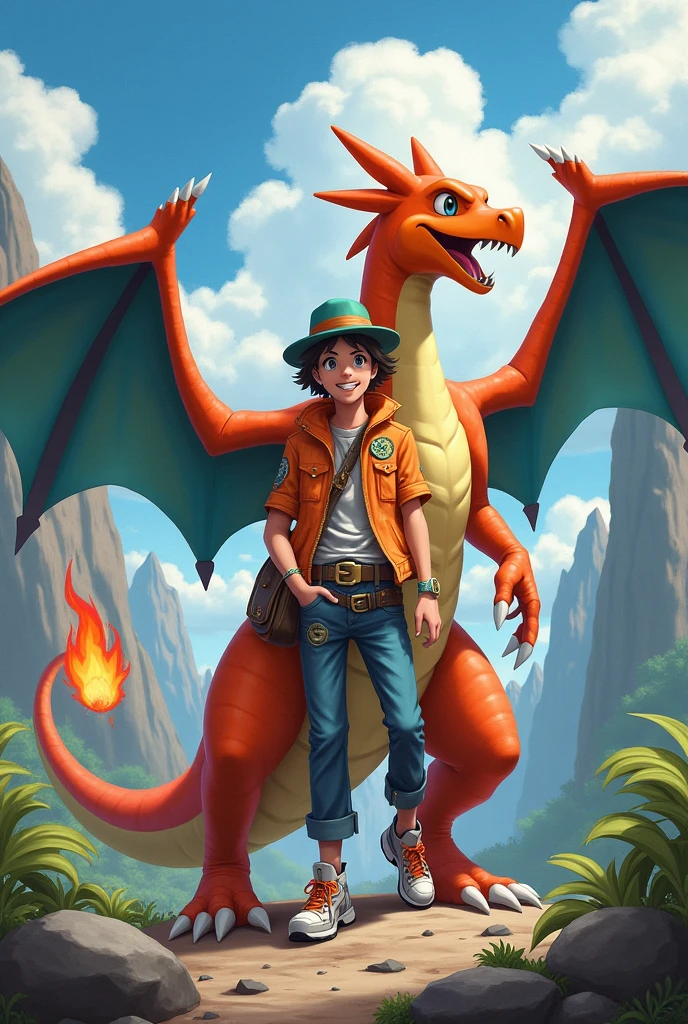 A Pokemaniac with a Charizard