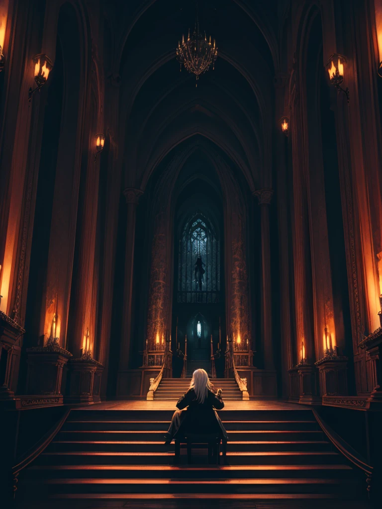 horror , Haunted Mansion , An eerily towering Gothic-style Western-style building, The 999 ghosts living here are waiting to add you to the 1000th friend, A portrait with shining eyes, a piano that suddenly starts ringing even though there are no people, And before I knew it, sitting next to you...!?
