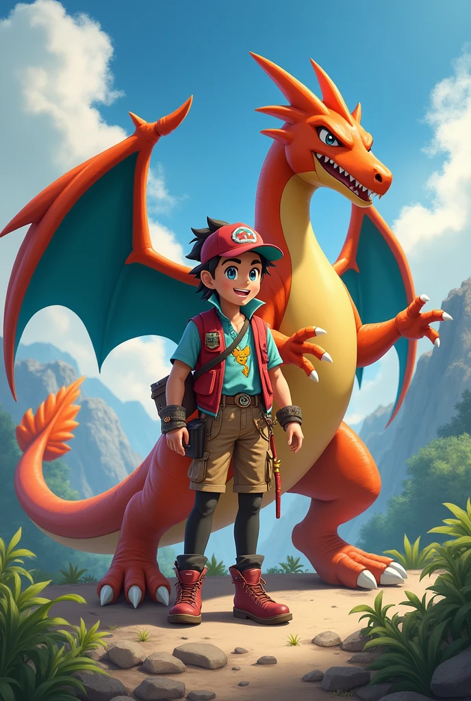 A Pokemaniac with a Charizard