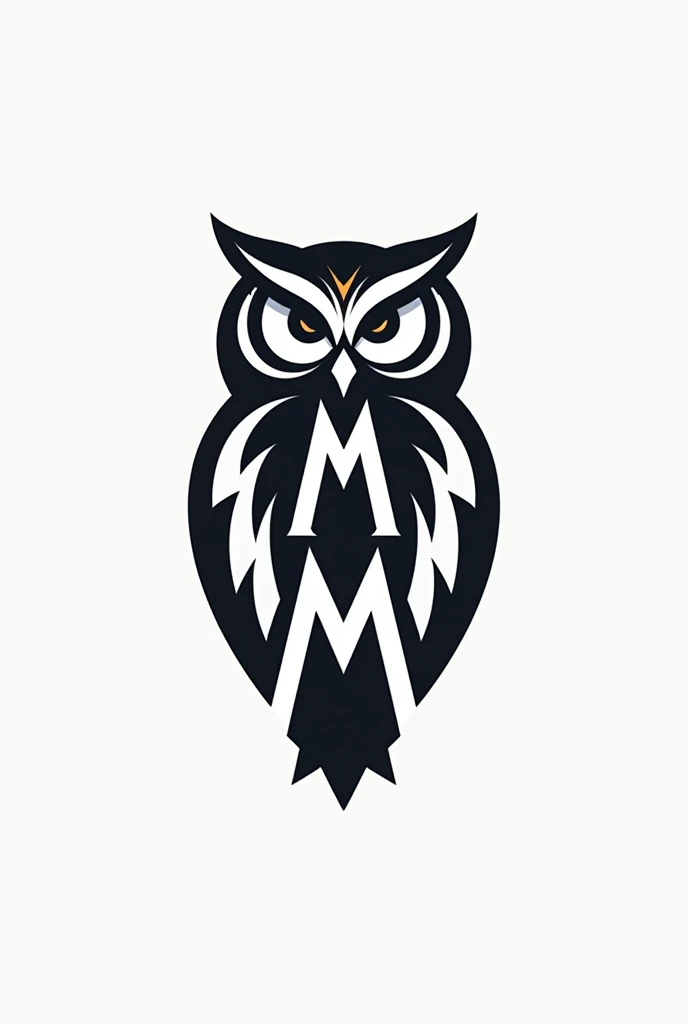 The word Phenomenon with a drawing of an owl so that it looks like the logo of a modern company